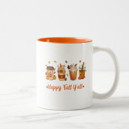 Caneca De Café Em Dois Tons Fall Mug