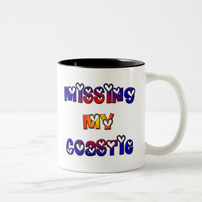 Caneca De Café Em Dois Tons Faltando minha camisa (Direita)