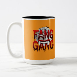 Caneca De Café Em Dois Tons Fang Gang Tee