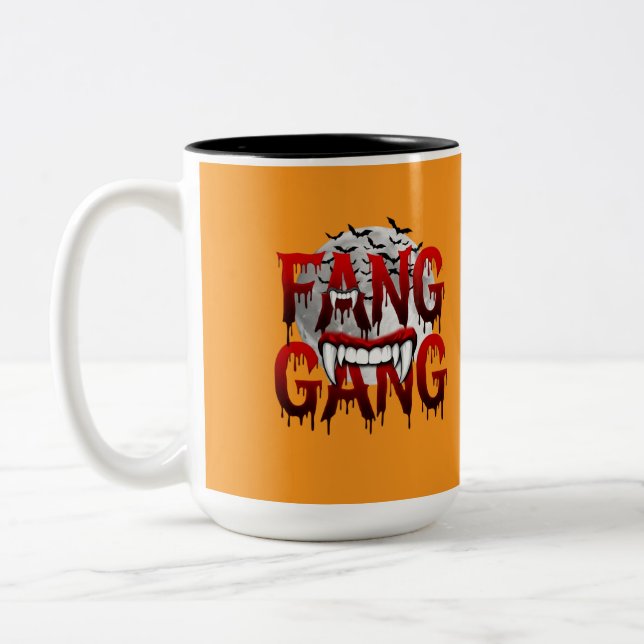 Caneca De Café Em Dois Tons Fang Gang Tee (Esquerda)