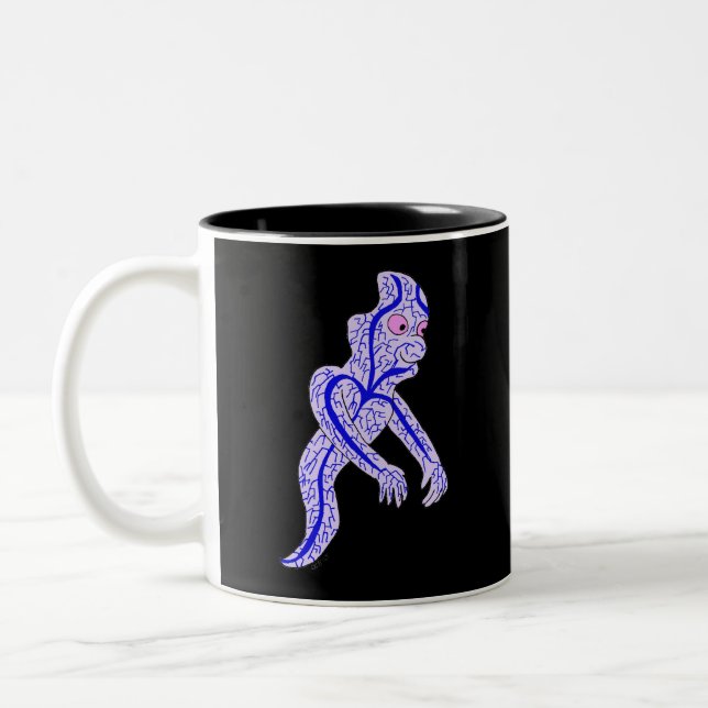 Caneca De Café Em Dois Tons Fantasma circulatório (Esquerda)