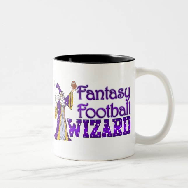 Caneca De Café Em Dois Tons Fantasy Shoall Wizard Mug (Direita)