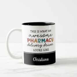Caneca De Café Em Dois Tons Farmacovigilância Personalizada Driver Fantástico 