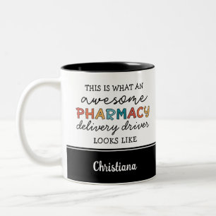 Caneca De Café Em Dois Tons Farmacovigilância Personalizada Driver Fantástico