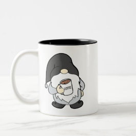 Caneca De Café Em Dois Tons Farmhouse Gnome com Lumpy Coffee Mug