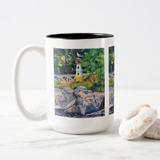 Caneca De Café Em Dois Tons Farol Echo Point
