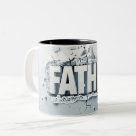 Caneca De Café Em Dois Tons Father