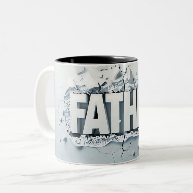 Caneca De Café Em Dois Tons Father