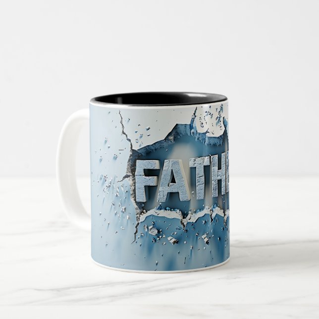 Caneca De Café Em Dois Tons Father