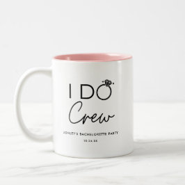 Caneca De Café Em Dois Tons Favor para festa de despedida de solteira I Do Cre