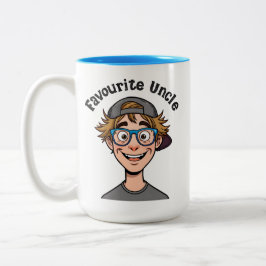 Caneca De Café Em Dois Tons Favorite Uncle Mug