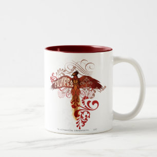 Caneca De Café Em Dois Tons Fawkes Spread Wings