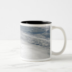 Caneca De Café Em Dois Tons Fay tropical 6 da tempestade