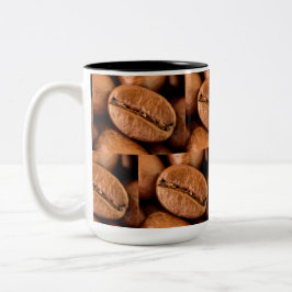 Caneca De Café Em Dois Tons Feijão magro