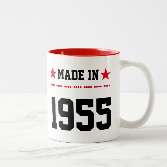 Caneca De Café Em Dois Tons Feito em 1955 (Direita)
