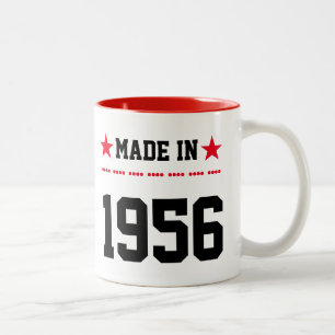Caneca De Café Em Dois Tons Feito em 1956