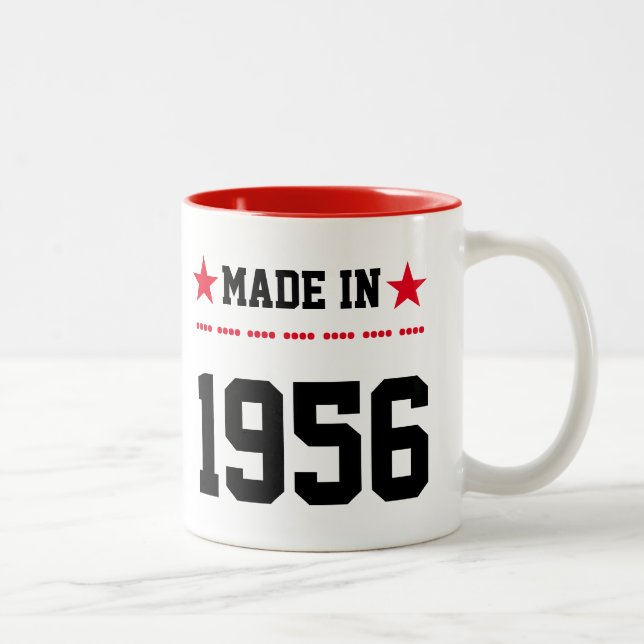Caneca De Café Em Dois Tons Feito em 1956 (Direita)