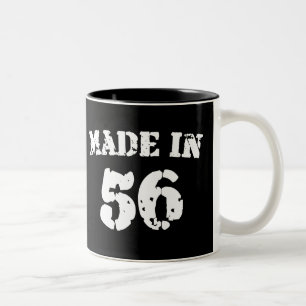 Caneca De Café Em Dois Tons Feito Em 1956