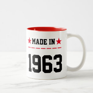 Caneca De Café Em Dois Tons Feito em 1963