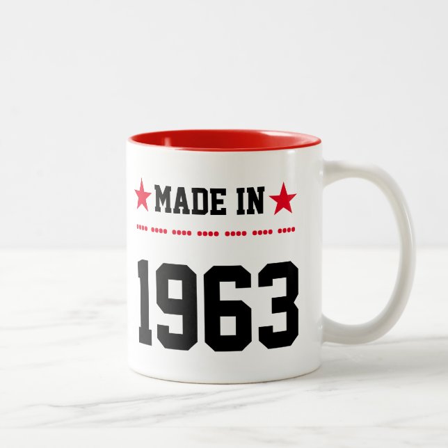 Caneca De Café Em Dois Tons Feito em 1963 (Direita)