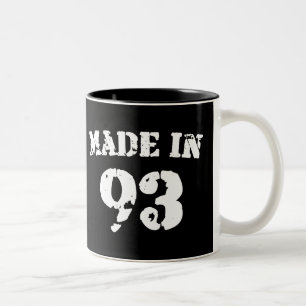 Caneca De Café Em Dois Tons Feito Em 1993