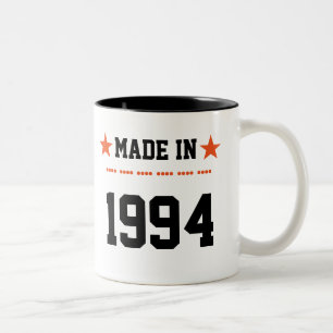 Caneca De Café Em Dois Tons Feito em 1994