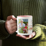 Caneca De Café Em Dois Tons Felicidade é ser uma gigi Blush Floral 4 Photo Mug<br><div class="desc">Aproveite a alegria das memórias queridas com a nossa caneca Foto 'Felicidade é ser um Gigi' Blush Floral 4. Esta caneca lindamente trabalhada encapsula a essência do amor avó, adornada com delicados sotaques florais e espaço para quatro fotos alarmantes. Seja bebendo seu peito favorito ou simplesmente se abaixando no calor...</div>