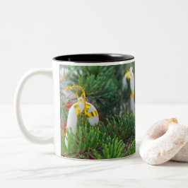 Caneca De Café Em Dois Tons Feliz ano novo