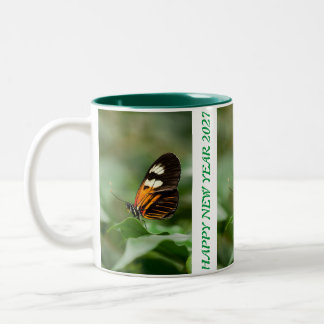 Caneca De Café Em Dois Tons feliz ano novo 2027