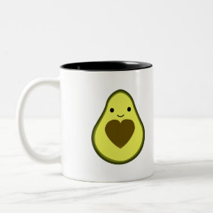 Caneca De Café Em Dois Tons Feliz Avocado do Cachai