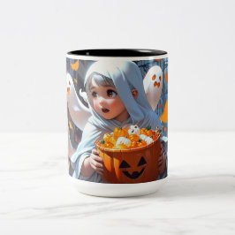 Caneca De Café Em Dois Tons Feliz Caça!