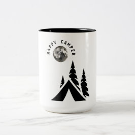 Caneca De Café Em Dois Tons Feliz Camper