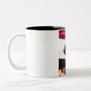 Caneca De Café Em Dois Tons Feliz Galinha Mug