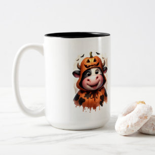 CANECA DE CAFÉ EM DOIS TONS FELIZ HALLOWEEN 31