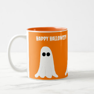 Caneca De Café Em Dois Tons Feliz Halloween Ghost Mug