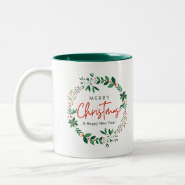 Caneca De Café Em Dois Tons Feliz Natal