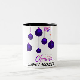 Caneca De Café Em Dois Tons Feliz Natal