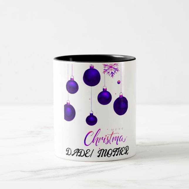 Caneca De Café Em Dois Tons Feliz Natal (Centro)