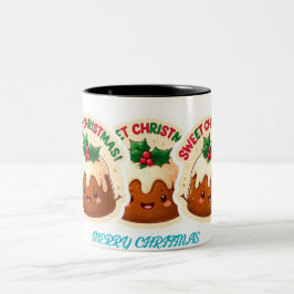 Caneca De Café Em Dois Tons Feliz Natal - Mug de Café de Dois Toneladas