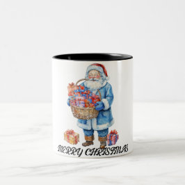 Caneca De Café Em Dois Tons Feliz Natal - Mug de Café de Dois Toneladas