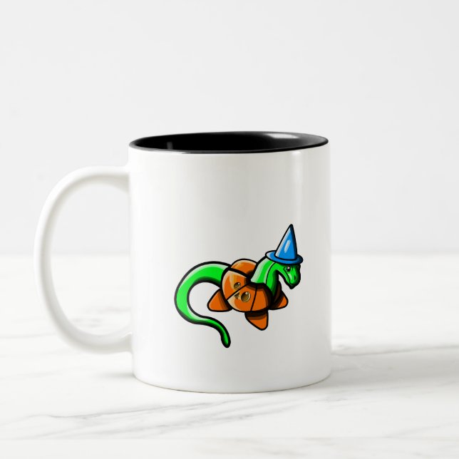 Caneca De Café Em Dois Tons Feliz Samhain! (Esquerda)