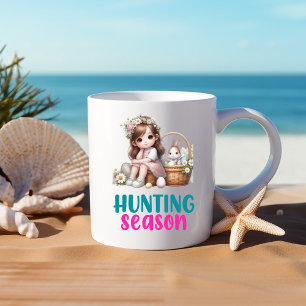 Caneca De Café Em Dois Tons Felz pascoa - Animal