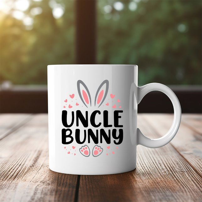 Caneca De Café Em Dois Tons Felz pascoa! Masculino (Criador carregado)