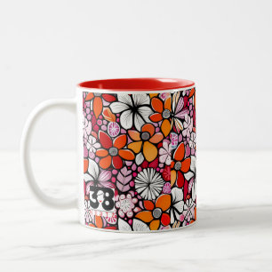 Caneca De Café Em Dois Tons Feriado Havaiano