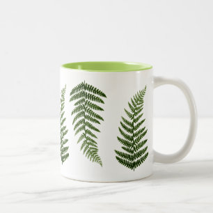 Caneca De Café Em Dois Tons Ferns