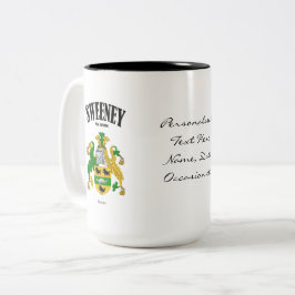 Caneca De Café Em Dois Tons Festa da Família Sweeney, Tradução e Significado