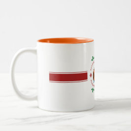 Caneca De Café Em Dois Tons Festa de Férias 67 Basquete Sorvete Drip