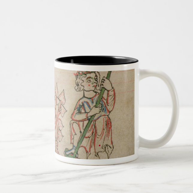 Caneca De Café Em Dois Tons Fevereiro: cavadura (Direita)