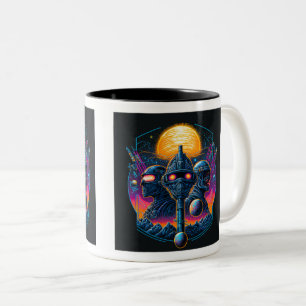Caneca De Café Em Dois Tons Ficção Científica Epic Mug De Dois Toneladas, 11 O