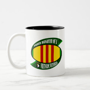 Caneca De Café Em Dois Tons Filha orgulhosa
